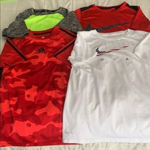 Name brand lot of boys size M t shirt
